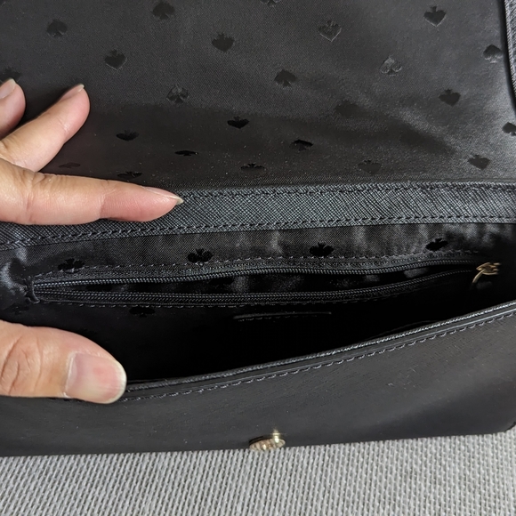 Kate Spade Laurel Way Greer Crossbody Shoulder Bag - Black - Picture 7 of 12